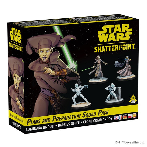 Star Wars: Shatterpoint Plans and Preparation (General Luminara Unduli Squad Pack)