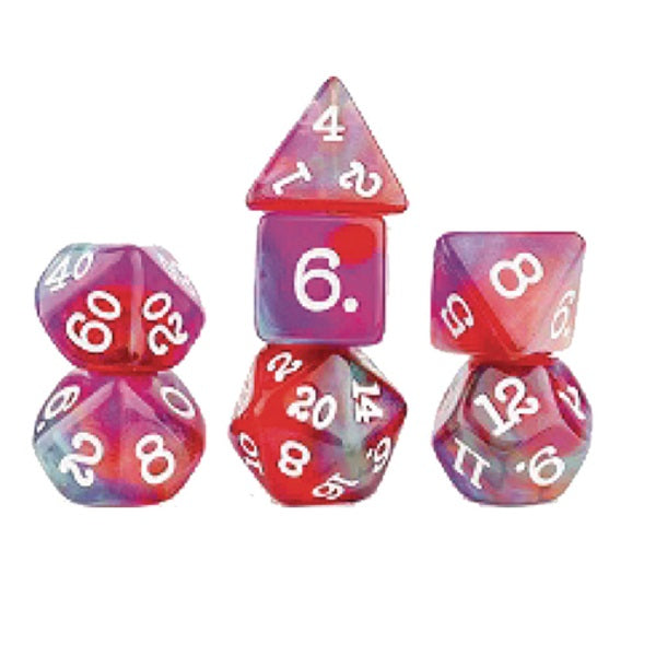 Sirius Dice: Cerulean Nebula Poly Set main image 1