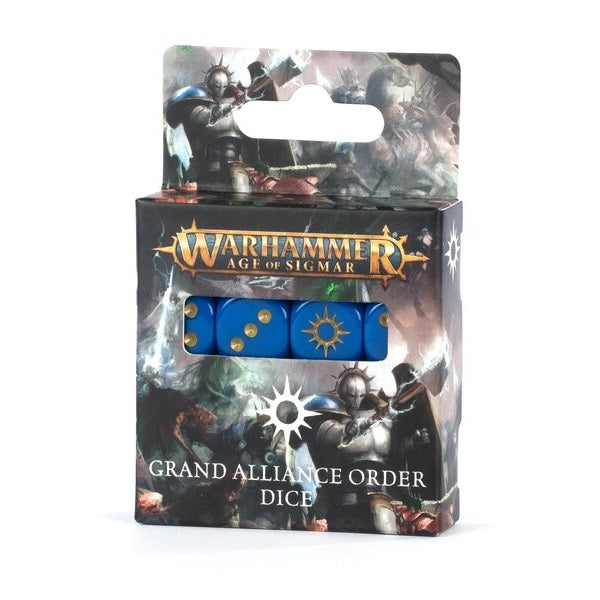 Age Of Sigmar: Grand Alliance Order Dice.