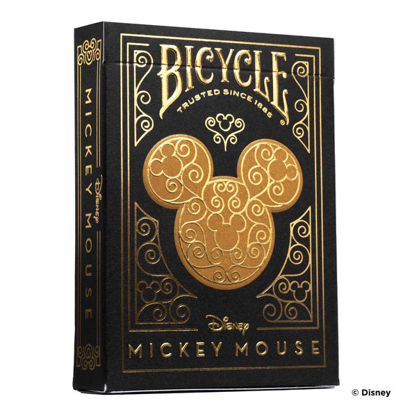 Bicycle: Disney Black and Gold Mickey