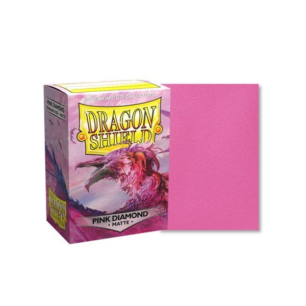 Dragon Shield Matte - Pink Diamond (100)