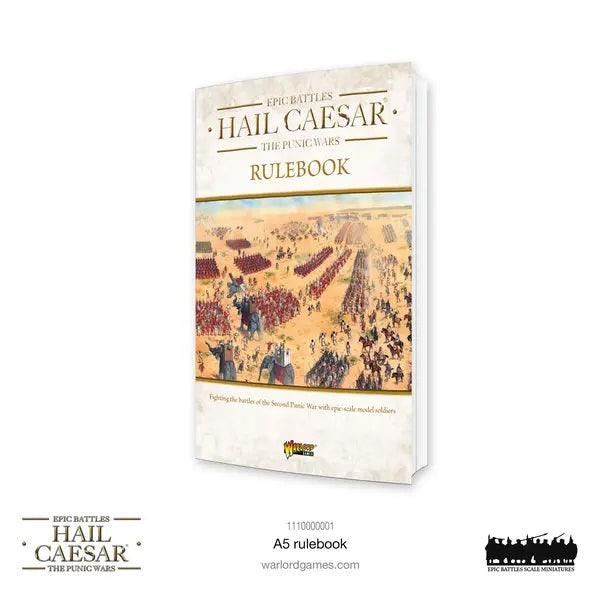 Hail Caesar Epic Battles: The Punic Wars Rulebook.