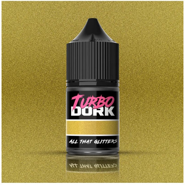 Turbo Dork: All That Glitters Metallic Acrylic Paint 22ml Bottle