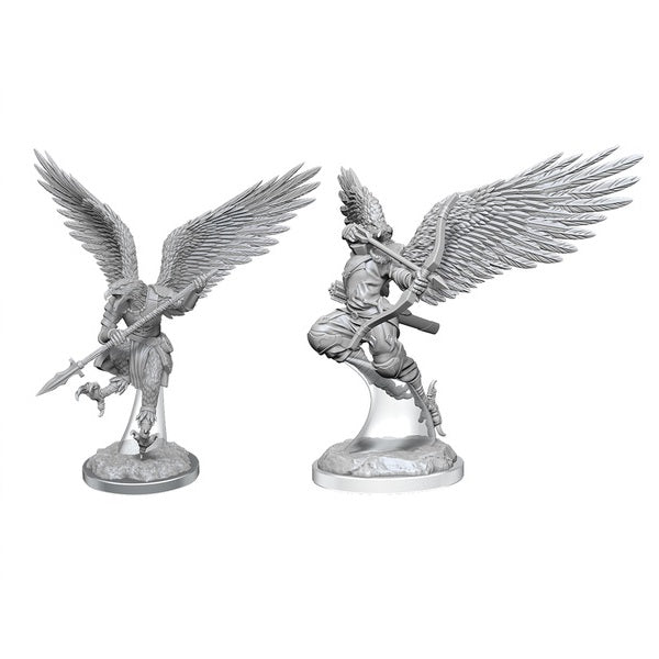 Aarakocra Fighters: Nolzur's Marvelous Unpainted Miniatures