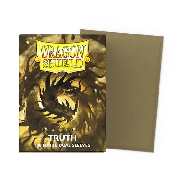 Dragon Shield Matte Dual Sleeves Standard Size -Truth (100)