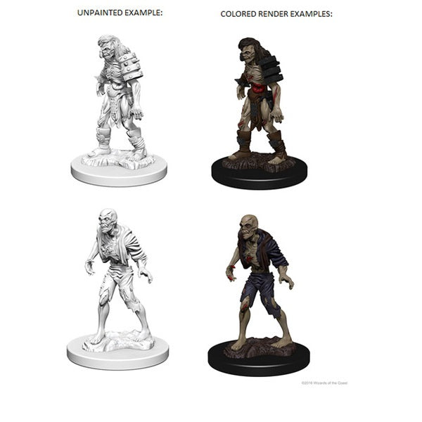 Zombies: Wave 01 - Nolzur's Marvelous Unpainted Miniatures