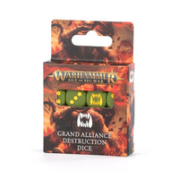 Age of Sigmar: Grand Alliance Destruction Dice.