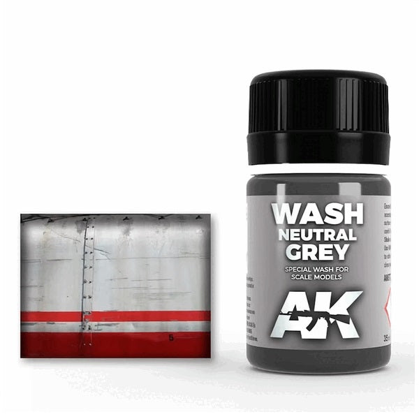 Neutral Grey For White/Black Wash 35ml