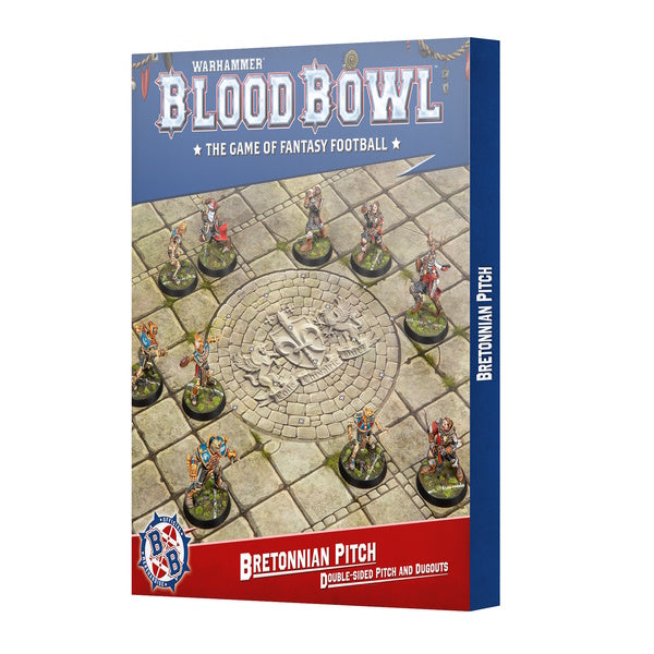 Blood Bowl: Bretonnian Team Pitch & Dugouts.