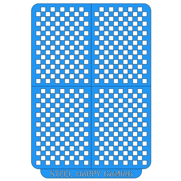 Checkers – Large (5mm Blk) - Stencil