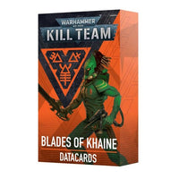 Kill Team Datacards: Blades Of Khaine.