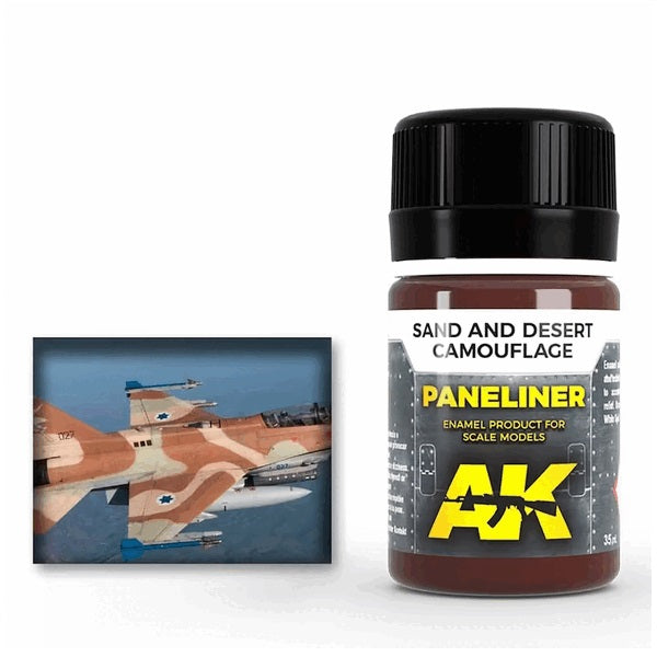 Paneliner For Sand And Desert Camouflage 35ml