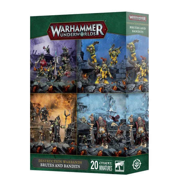 Warhammer Underworlds Destruction Warbands: Brutes And Bandits.