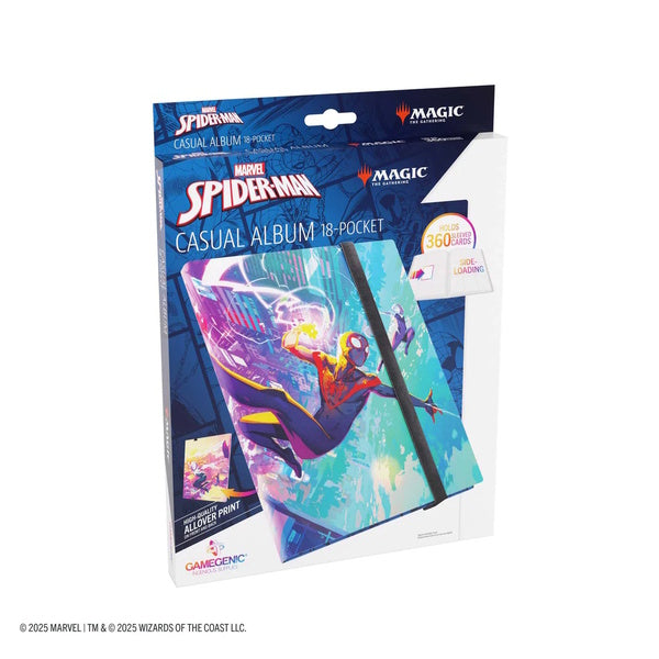 Magic: The Gathering Marvel's Spider-Man 18-Pocket Album - Spider-Man/Spider-Gwen