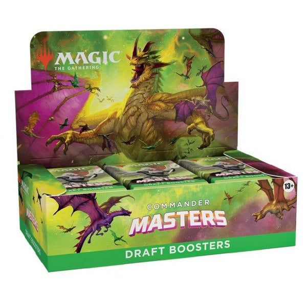 Commander Masters Draft Booster Full Box