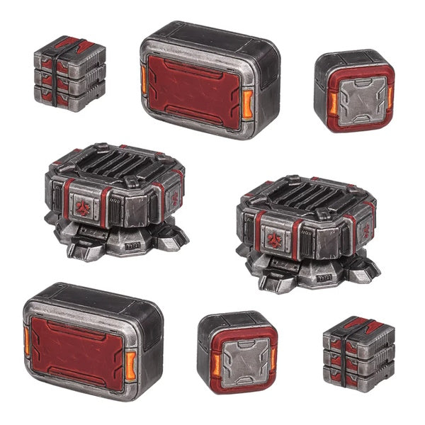 Banished Garrison Scenery Set