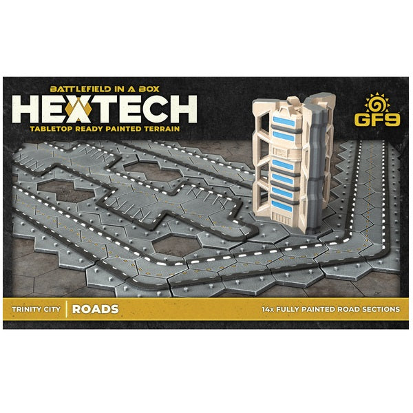 Roads (x14) (Battletech Compatible Terrain)