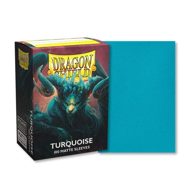 Dragon Shield Matte - Turquoise (100)