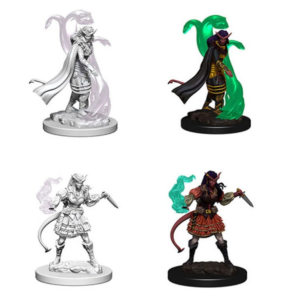 Tiefling Female Sorcerer: Wave 4 - Nolzur's Marvelous Unpainted Miniatures