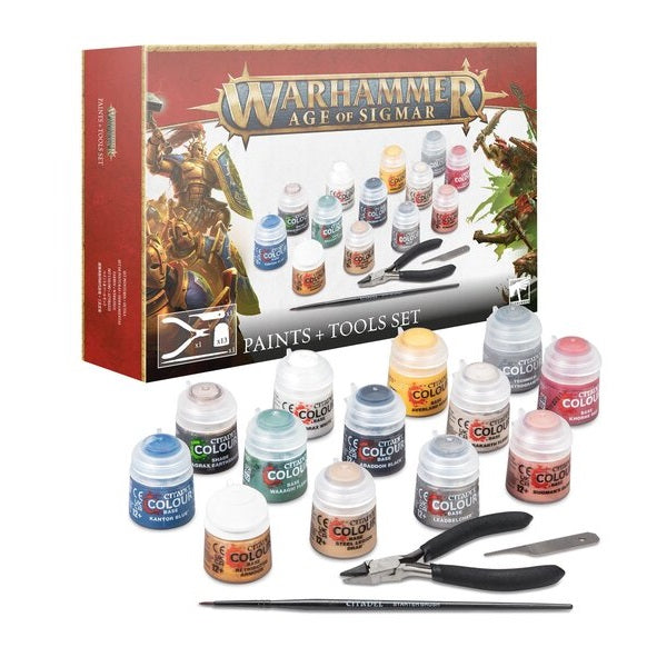 Age of Sigmar Paints+Tools 4th Edition.