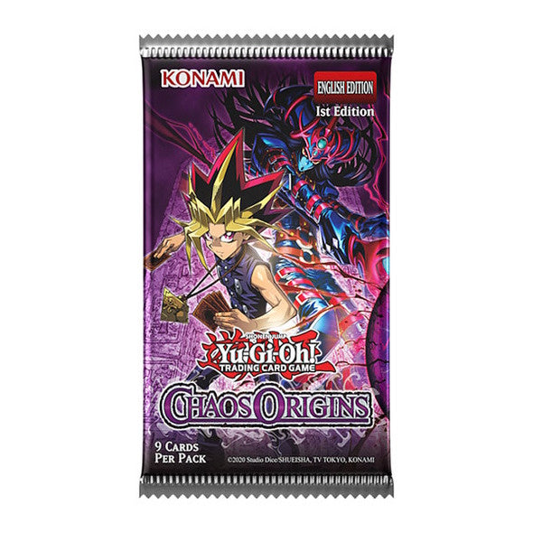 Yu-Gi-Oh! - Chaos Origin Booster – Grim Dice Tabletop Gaming