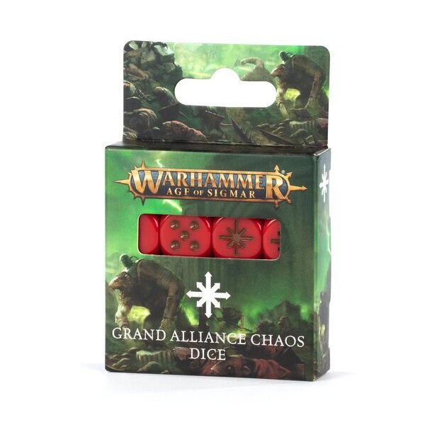 Age Of Sigmar: Grand Alliance Chaos Dice.