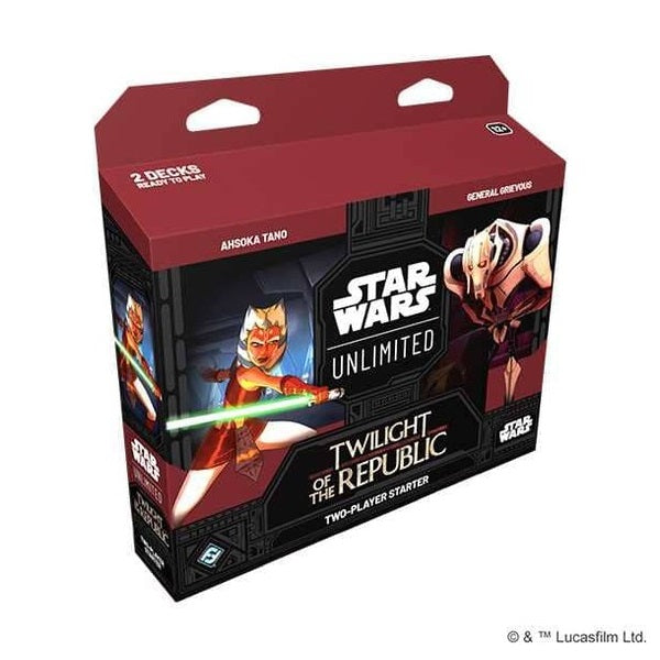 Star Wars: Unlimited Twilight of the Republic Two-Player Starter [ONE PER PERSON]