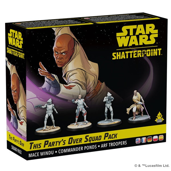 Star Wars: Shatterpoint This Party's Over (Mace Windu) Squad Pack