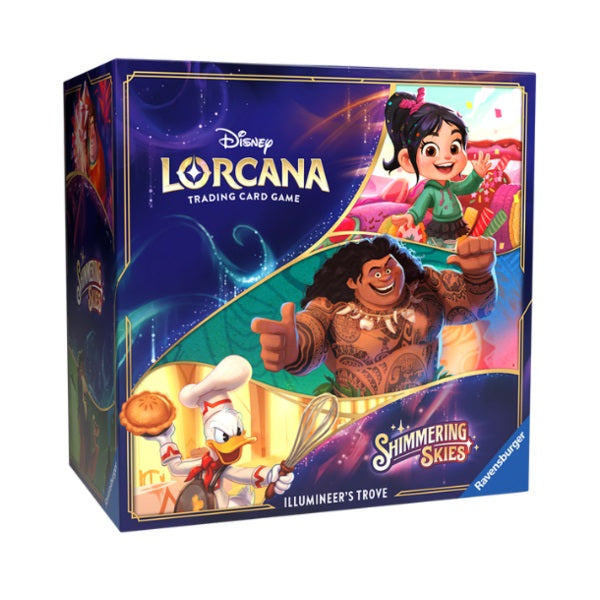 Disney Lorcana Trading Card Game - Shimmering Skies - lllumineer's Trove Set