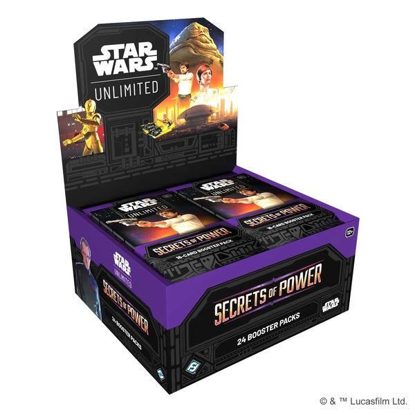Star Wars: Unlimited Secrets of Power Booster Full Box [MAX THREE PER PERSON]