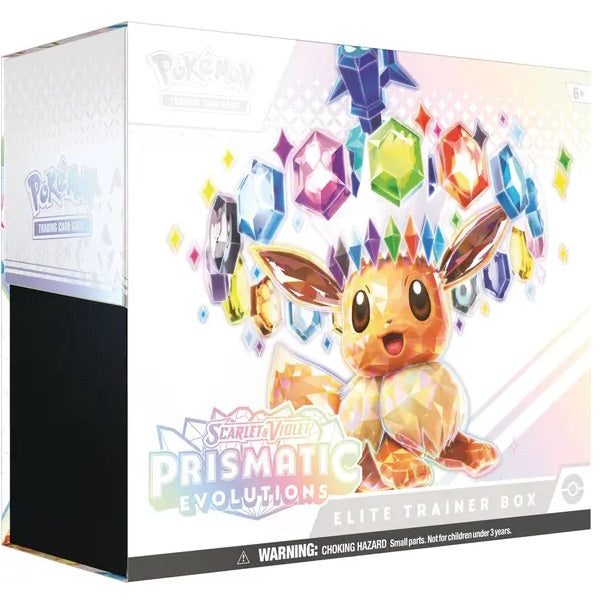 Scarlet & Violet 8.5 Prismatic Evolution - Elite Trainer Box (Two Per Person)