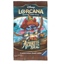 Disney Lorcana Trading Card Game - Azurite Sea - Booster Pack Set 6