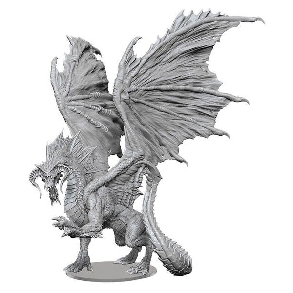Adult Black Dragon: Nolzur's Marvelous Unpainted Miniatures