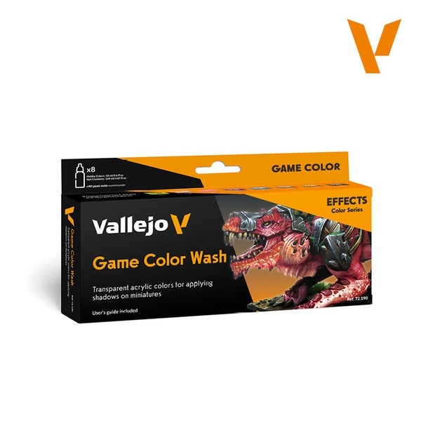 Vallejo Game Color Set - Game Color Wash (x8) 72.190