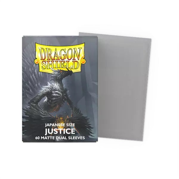 Dragon Shield Matte Dual Sleeves Japanese Size -Justice (60)