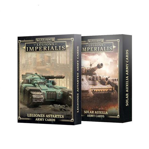 Legions Imperialis: Solar Auxilia Army Cards* (One Per Person)