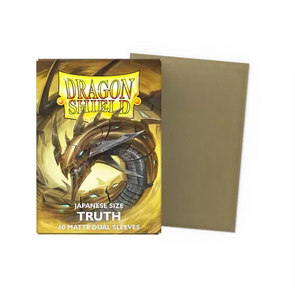 Dragon Shield Matte Dual Sleeves Japanese Size -Truth (60)
