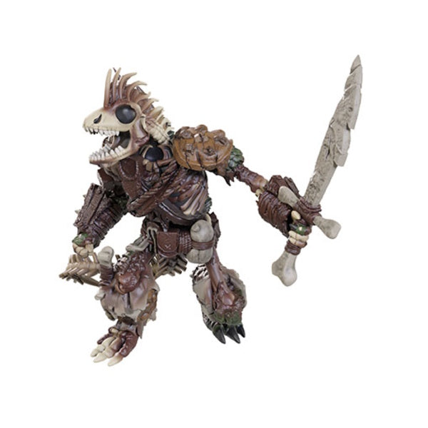 Lizardfolk Skeleton: Wave 23 - Nolzur's Marvelous Unpainted Miniatures - Grim Dice Tabletop Gaming