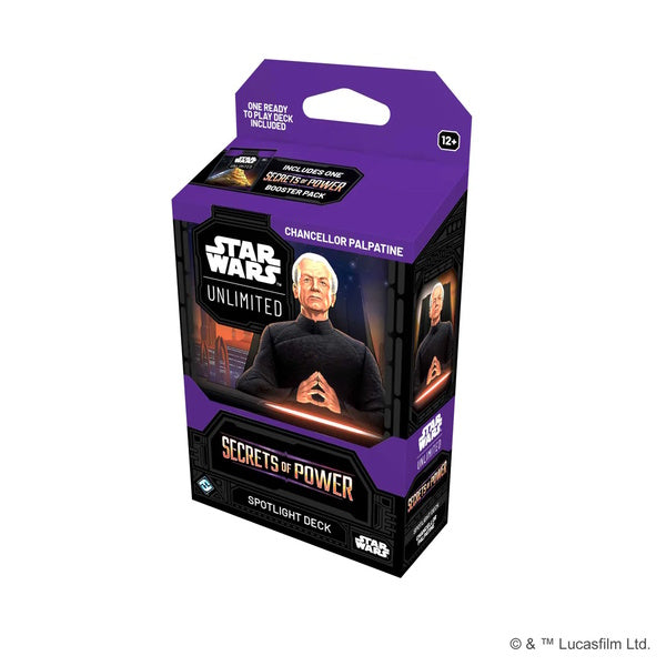 Star Wars: Unlimited Secrets of Power Spotlight Deck - Chancellor Palpatine