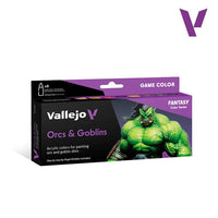 Vallejo Game Color Set - Orcs & Goblins (x8) 72.192