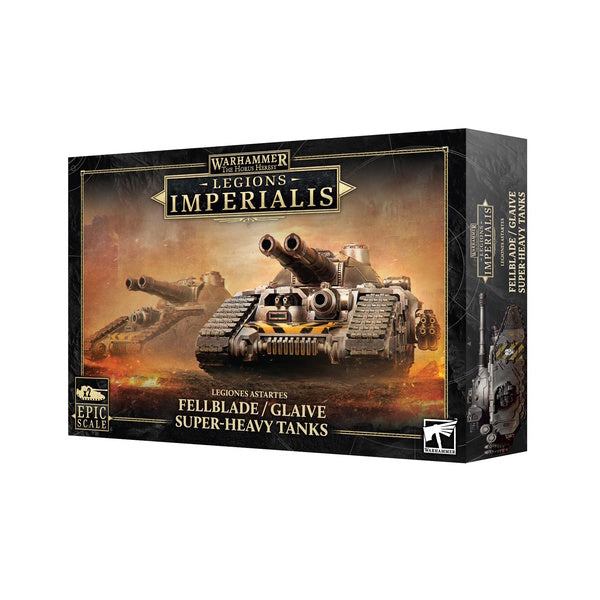 Legions Imperialis: Fellblade/Glaive Super-Heavy Tanks.