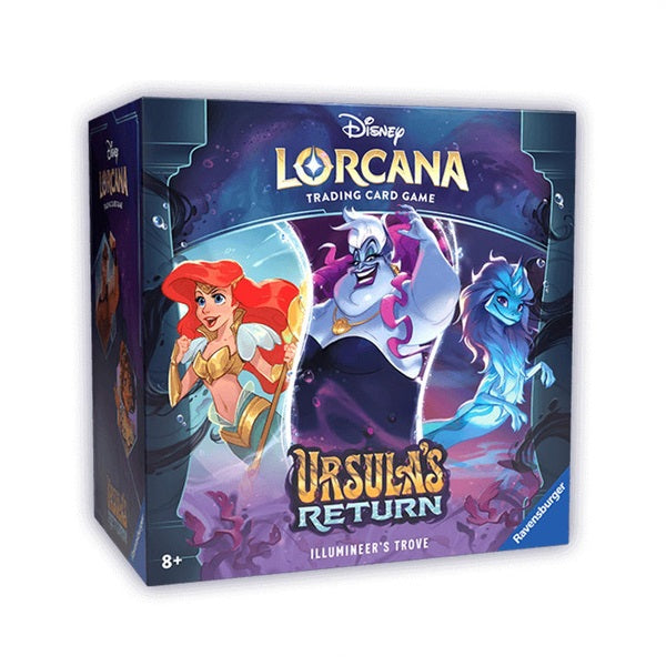 Disney Lorcana Trading Card Game: Ursula's Return – Illumineer's Trove Trainer Set (Two Per Person)