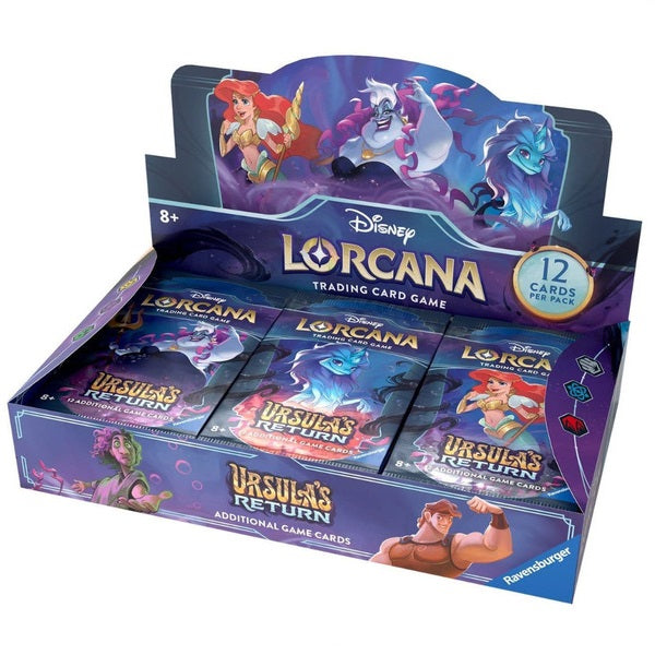 Disney Lorcana Trading Card Game - Ursula’s Return Booster Pack Full Box