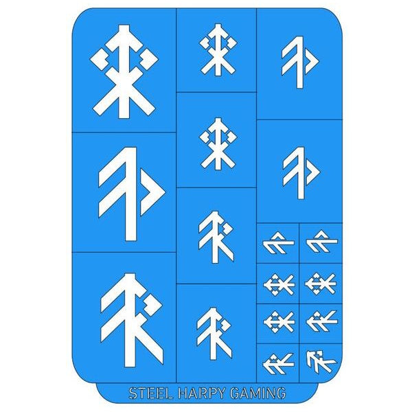 Runic Markings - Style 1 - Stencil