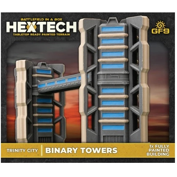 Trinity City – Binary Towers (Battletech Compatible Terrain)