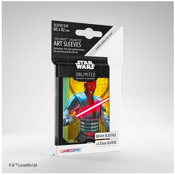 Gamegenic Star Wars: Unlimited Art Sleeves - Darth Maul