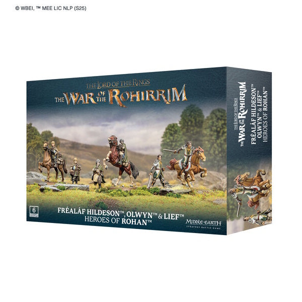Fréaláf Hildeson™, Olwyn™ & Lief™, Heroes of Rohan™.