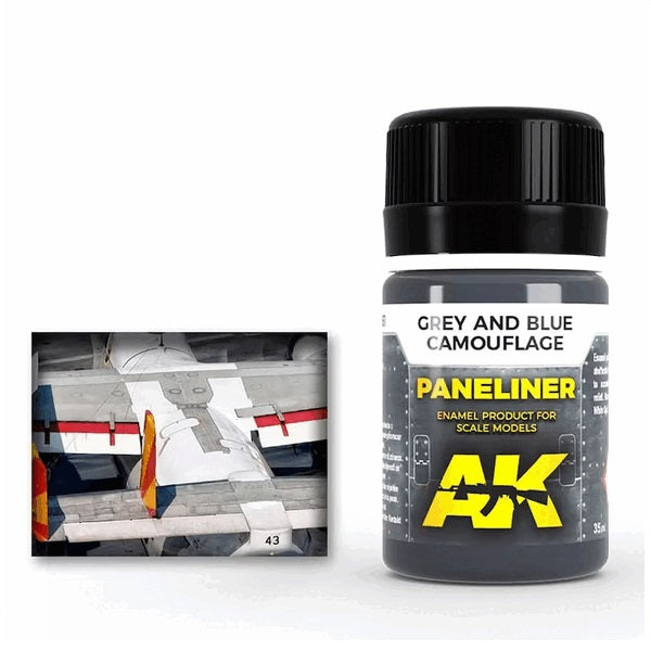 Paneliner For Grey And Blue Camouflage 35ml