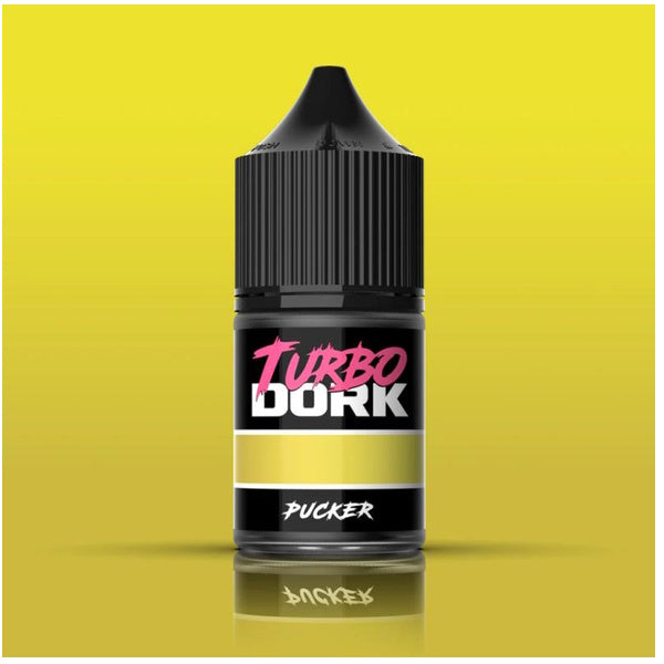 Turbo Dork: Pucker Metallic Acrylic Paint 22ml Bottle