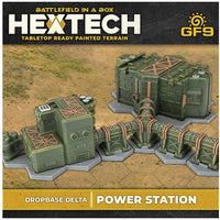 Dropbase Delta Power Station (x8) (Battletech Compatible Terrain)